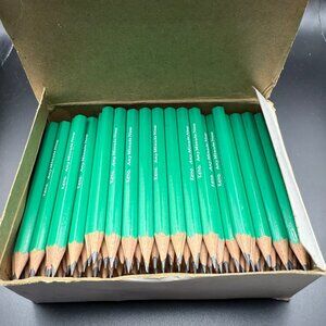 Keno AnyMinuteNow Miniature Green Wooden Graphite Pencils Box Of 139 pencils